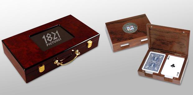 Custom Wooden Playing Card Boxes