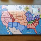 Custom Board Game - US Map